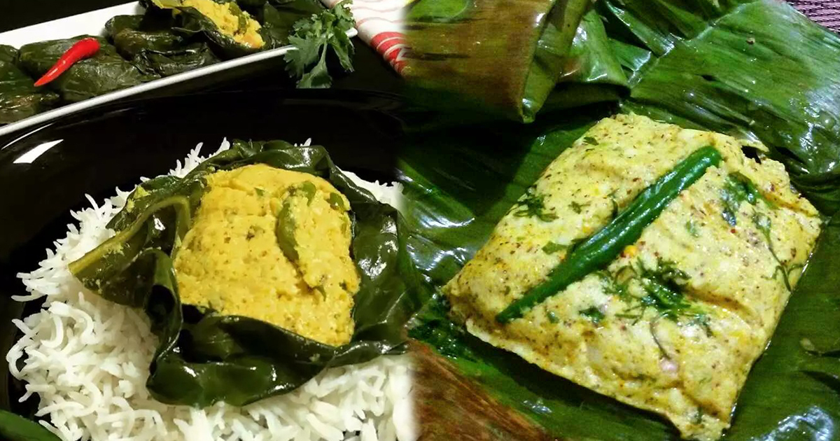 Make Delicious Vegetarian Paturi Without Onions And Garlic, It Will Beat The Taste Of Fish And Meat